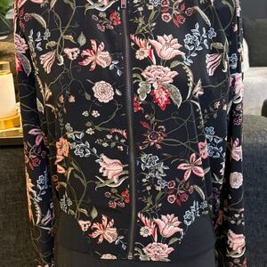 Floral Bomber Jacket size M